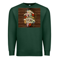 Sports Green kinda emotional with skeleton Premium Sweatshirt - TumblerDesignByShophia