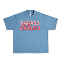 Pebble Blue badass warrior Urban Heavy Tee - MaliasSmallBusiness