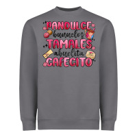 Storm pandulce bunuelos tamales abuelita cafecito Heavyweight Sweatshirt - MaliasSmallBusiness