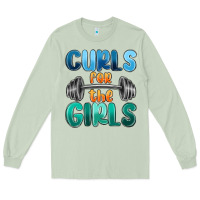 Matcha curls for the girls Long Sleeve Tee - MaliasSmallBusiness