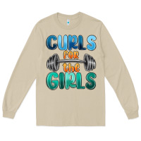 Mushroom curls for the girls Long Sleeve Tee - MaliasSmallBusiness