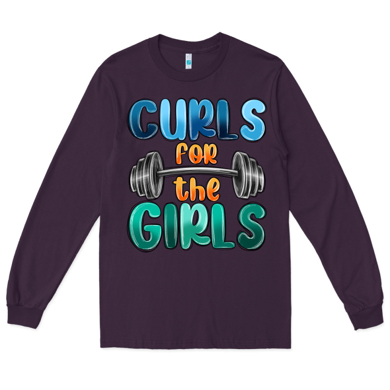 Curls For The Girls Long Sleeve Tee by MaliasSmallBusiness | Teevron