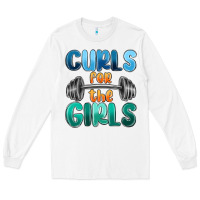 White curls for the girls Long Sleeve Tee - MaliasSmallBusiness