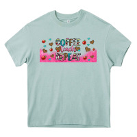 Coffee Teach Repeat Teacher Libbey Glass Heavy Core Tee | Teevron
