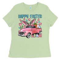 Happy Easter Truck Ladies Tee | Teevron