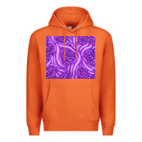 Carrot purple glitter with leopard pattern Premium Hoodie - TumblerDesignByShophia