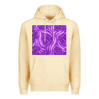 Pina Colada purple glitter with leopard pattern Premium Hoodie - TumblerDesignByShophia