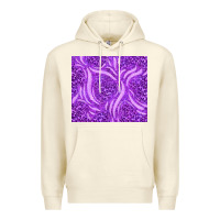 Sandshell purple glitter with leopard pattern Premium Hoodie - TumblerDesignByShophia