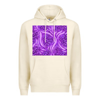 Tofu purple glitter with leopard pattern Premium Hoodie - TumblerDesignByShophia