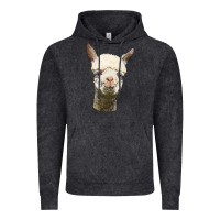 Alpaca Head Vintage Hoodie | Teevron