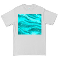 Dove Grey turquoise glitter Premium Tee - JahusDesignShop