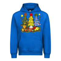 Cobalt christmas with softball trees bbs Urban Hoodie - BundleAndBundleShop