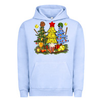 Pigment Grape Ice christmas with softball trees bbs Urban Hoodie - BundleAndBundleShop