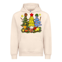Sandshell christmas with softball trees bbs Urban Hoodie - BundleAndBundleShop