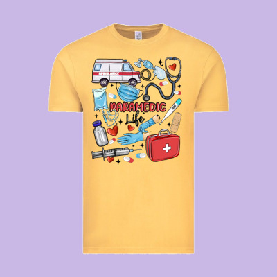 Can't Talk Right Now Doing Paramedic Stuff Vintage Tee Designed By Maliassmallbusiness