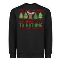 Black where the tree tops glisten Heavyweight Sweatshirt - MaliasSmallBusiness