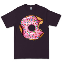 Plum pink strawberry donut Premium Tee - AdoDesignShop