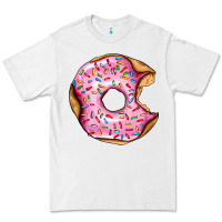 White pink strawberry donut Premium Tee - AdoDesignShop