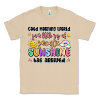 Mushroom good morning world your little ray of sarcastic Classic Tee - MaliasSmallBusiness