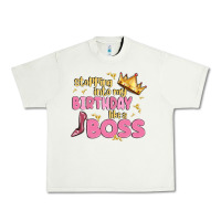 Pistachio birthday boss Urban Heavy Tee - MaliasSmallBusiness