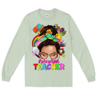 Matcha preschool teacher Long Sleeve Tee - NancyCooperArtShop
