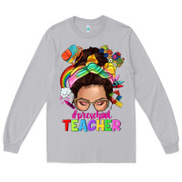 Moon Dust preschool teacher Long Sleeve Tee - NancyCooperArtShop