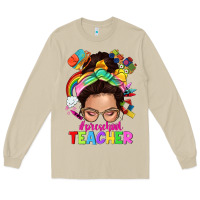 Mushroom preschool teacher Long Sleeve Tee - NancyCooperArtShop
