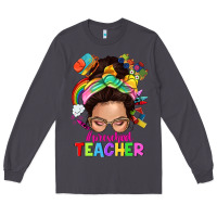 Smoke preschool teacher Long Sleeve Tee - NancyCooperArtShop