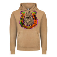 Halloween  Horseshoe Vintage Hoodie | Teevron