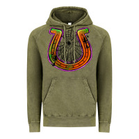 Vintage Olive halloween  horseshoe Vintage Hoodie - Jasminsmagicworld