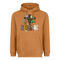 Meerkat He is risen Easter Day Heavyweight Hoodie - HowdyJamesFarm