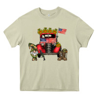 Mossy america soldier truck Heavy Core Tee - CowhideDigitalArt