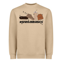 Mushroom winter basics stanley Heavyweight Sweatshirt - MaliasSmallBusiness