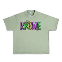 Oil Green mardi gras krewe Urban Heavy Tee - MaliasSmallBusiness