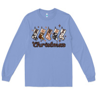 Colony Blue howdy christmas Long Sleeve Tee - MaliasSmallBusiness