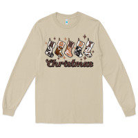 Mushroom howdy christmas Long Sleeve Tee - MaliasSmallBusiness