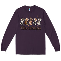 Plum howdy christmas Long Sleeve Tee - MaliasSmallBusiness