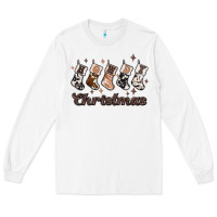 White howdy christmas Long Sleeve Tee - MaliasSmallBusiness