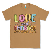 Toasted Coconut love and embrace every version of you Classic Tee - MaliasSmallBusiness