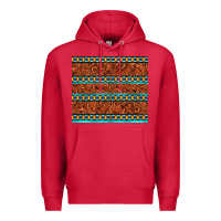Cardinal tooled leather and aztec Premium Hoodie - TumblerDesignByShophia