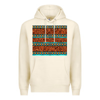 Tofu tooled leather and aztec Premium Hoodie - TumblerDesignByShophia