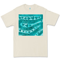 Bone turquoise glitter heart Premium Tee - JahusDesignShop