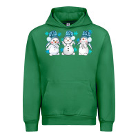 Emerald snowman winter bbs Urban Hoodie - BundleAndBundleShop