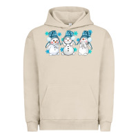 Pigment French Oak snowman winter bbs Urban Hoodie - BundleAndBundleShop