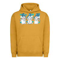 Pigment Peanut Butter snowman winter bbs Urban Hoodie - BundleAndBundleShop