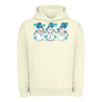 Pigment Pistachio snowman winter bbs Urban Hoodie - BundleAndBundleShop