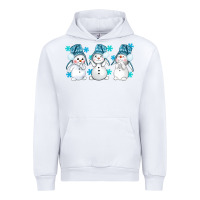 White snowman winter bbs Urban Hoodie - BundleAndBundleShop