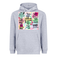 Heather Grey funny office Heavyweight Hoodie - TumblerDesignByShophia