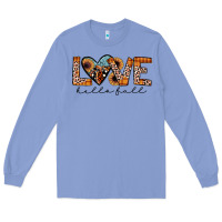 Colony Blue hello fall love Long Sleeve Tee - JahusDesignShop
