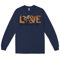 Navy hello fall love Long Sleeve Tee - JahusDesignShop